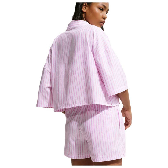 Nike Γυναικείο σορτς Sportswear Chill Poplin Loose Striped Shorts